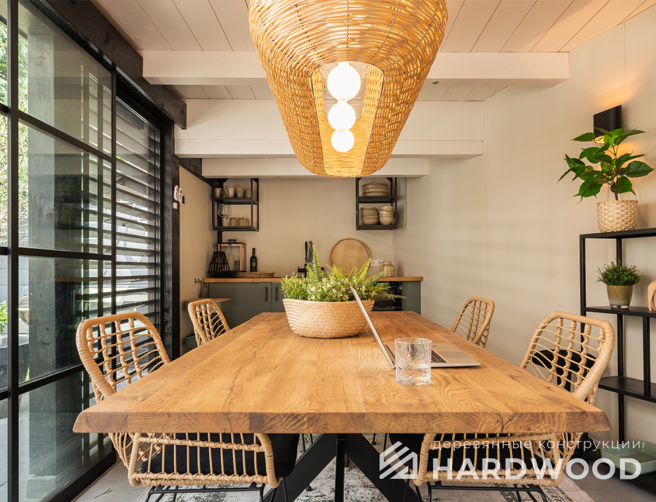 Беседка с пластиковыми окнами цвета венге №40 - фото 1618