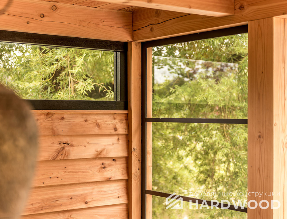 Беседка с односкатной крышей престиж №30 - фото 1519